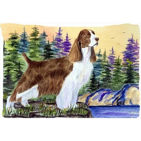 Carolines Treasures Carolines Treasures SS8105PILLOWCASE Springer Spaniel Moisture Wicking Fabric Standard Pillowcase - 20 x 30 in. SS8105PILLOWCASE
